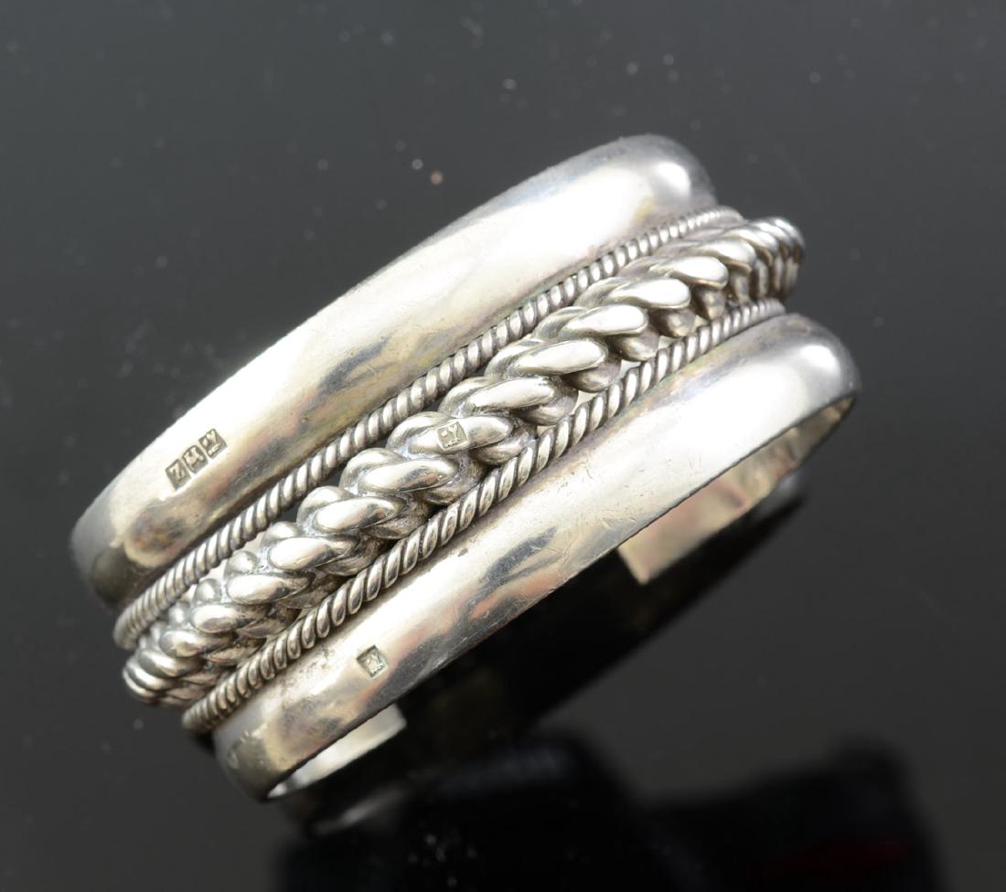 Persian Silver Cuff Bracelet (1 of 6)
