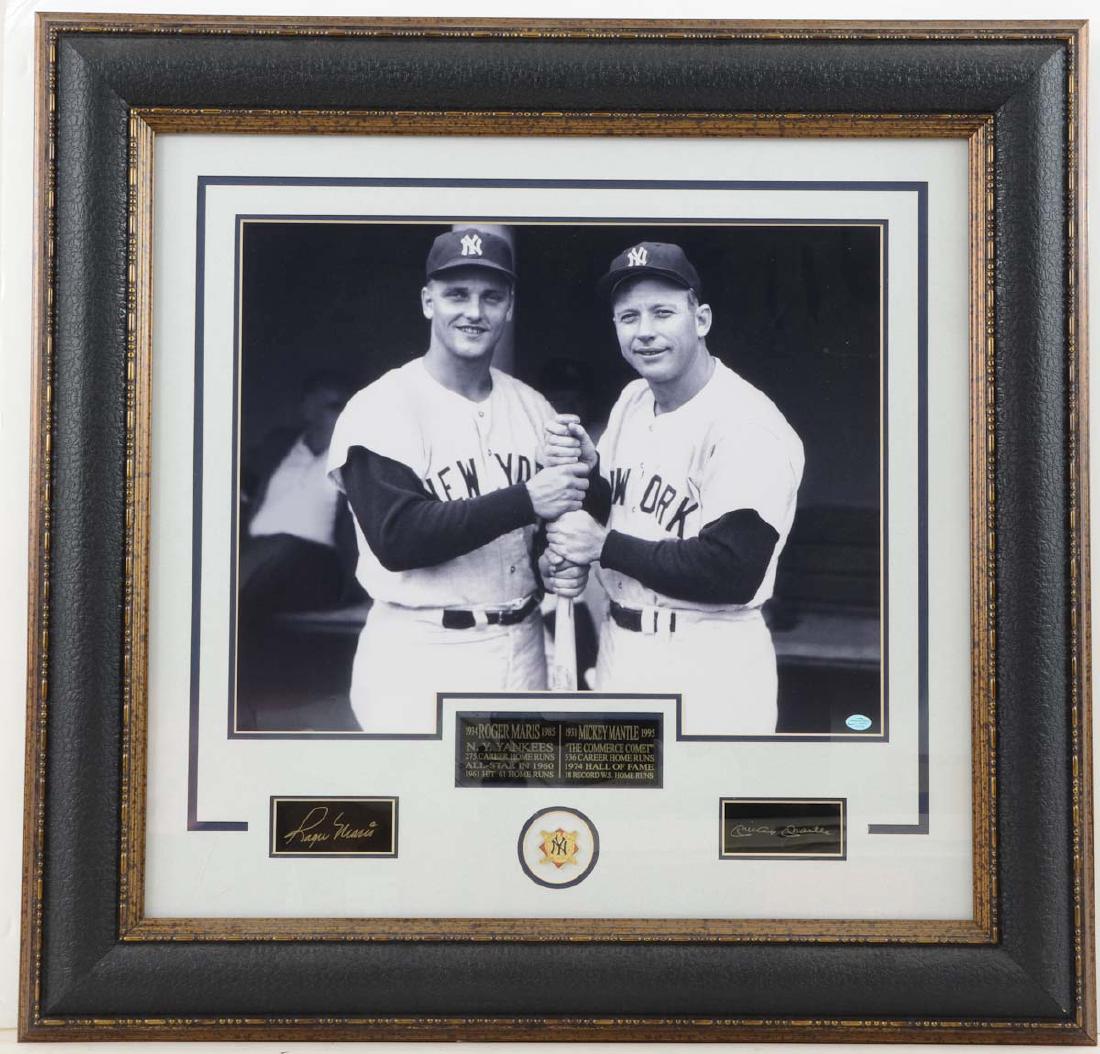 Autographs: Mickey Mantle and Roger Maris (1 of 3)