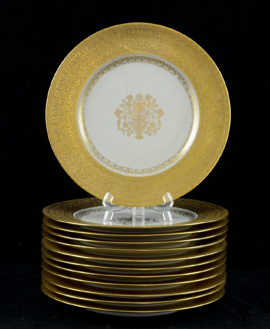 12 Czechoslovakia china plates (1 of 5)