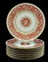 9 Limoges Gold Porcelain plates - 2