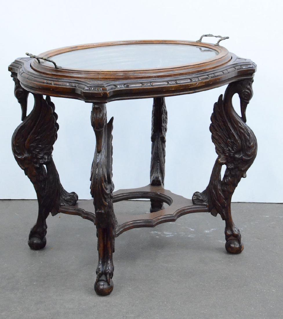 Antique Carved Tray Table (1 of 5)