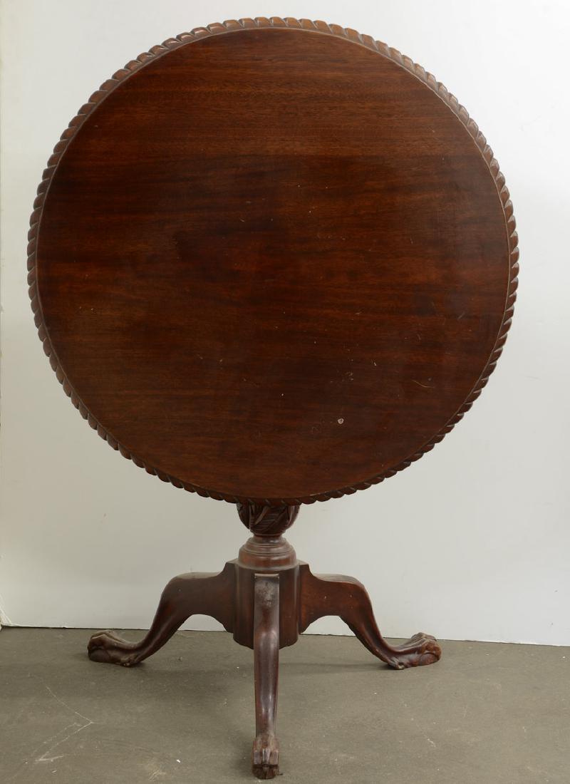 Antique Mahogany Tilt Top Table (1 of 5)