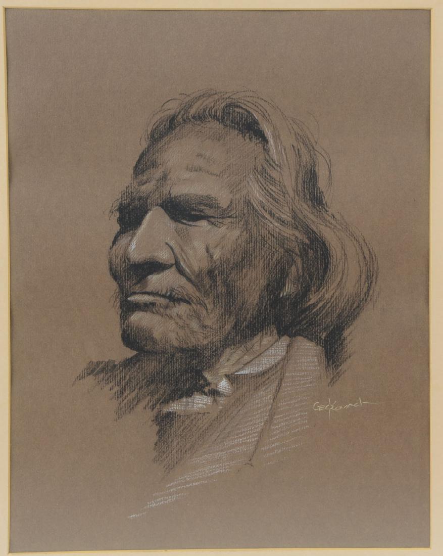 Geroge Kovach: Portrait of Geronimo (1 of 2)