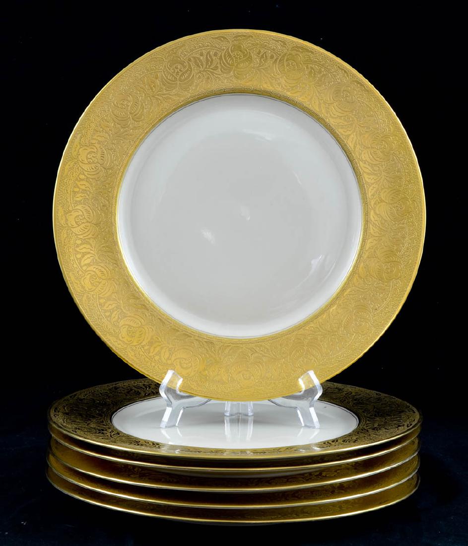 6 Heinrich Selb Bavaria Dinner Plates (1 of 3)