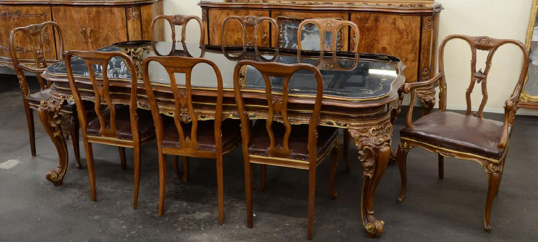 Antique Rococo Italian Dining Suite (1 of 4)