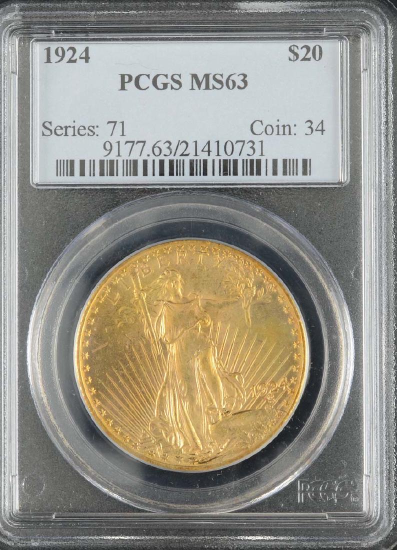 1924 St. Gaudens $20 Gold Double Eagle (1 of 4)