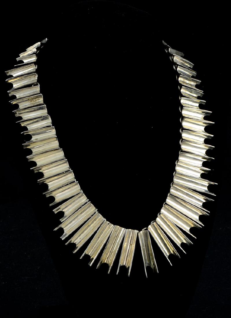 Mexican Sterling Silver Necklace (1 of 3)