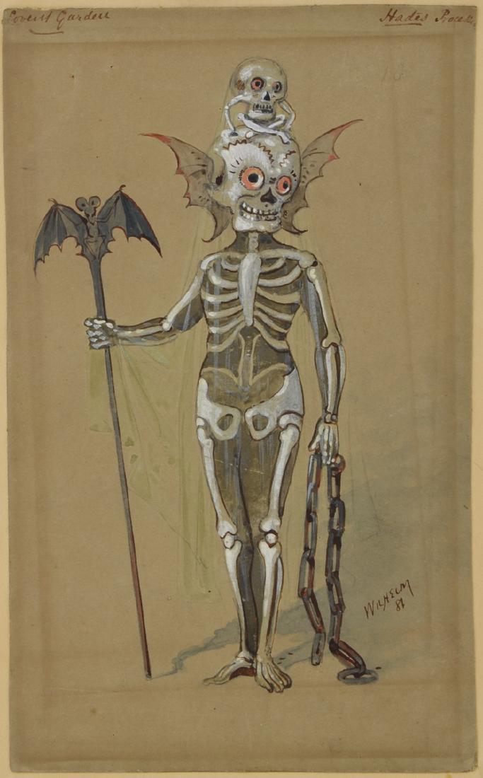 Costume Design Sketch for Hades (1 of 5)