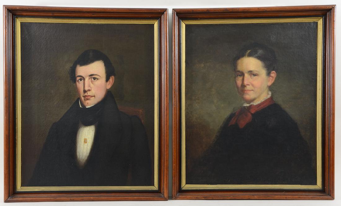 Two Early American Portraits (1 of 3)