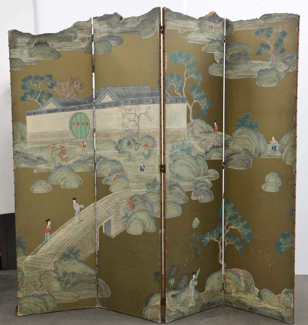 Painted Chinese Screen (1 of 4)