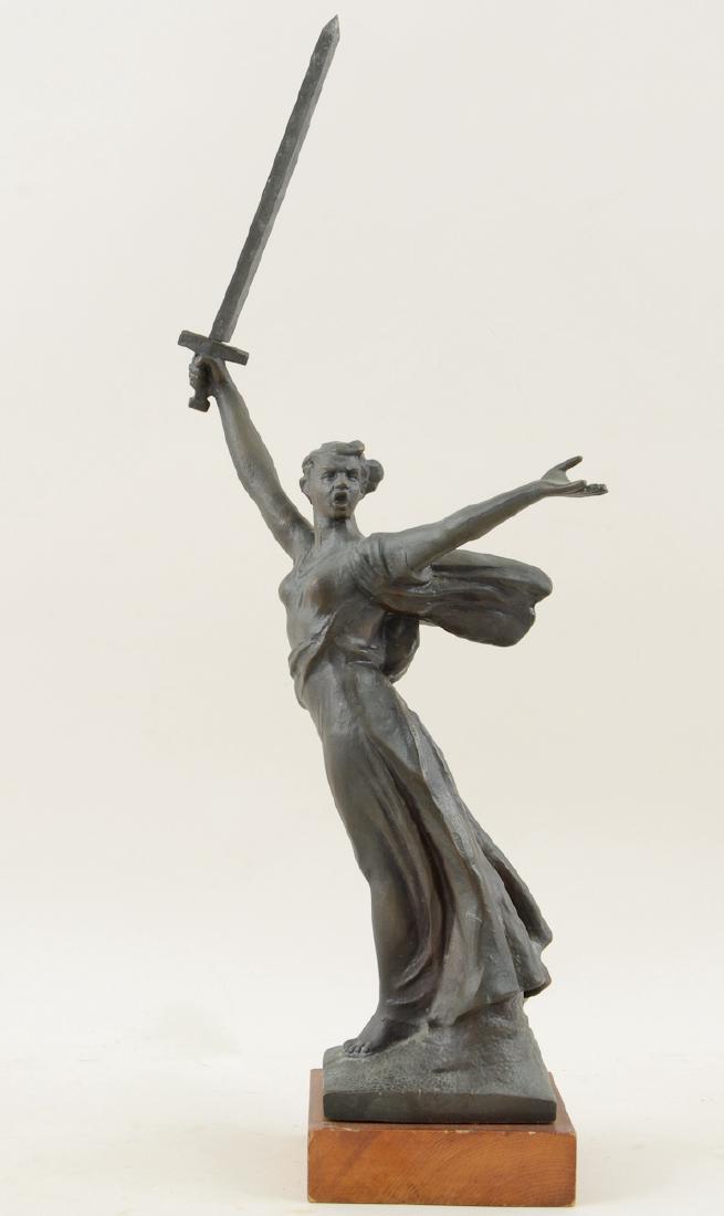 The motherland Calls Russian Statue (1 of 2)