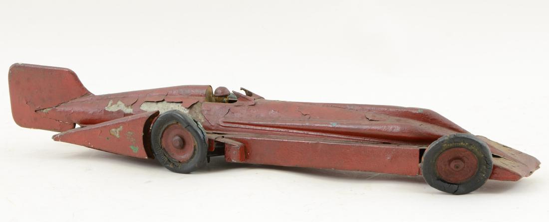 1930's Kingsbury Golden Arrow Toy Car (1 of 2)