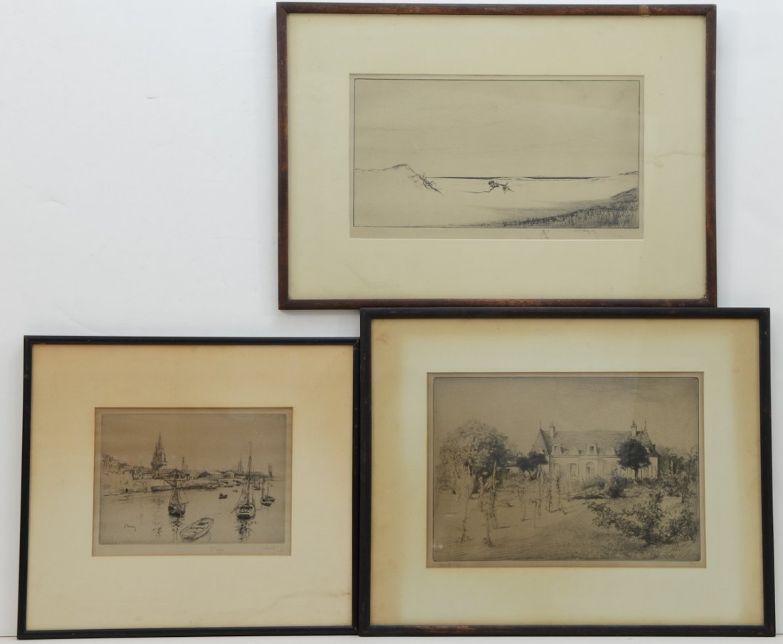 Group of 5 Etchings (1 of 10)