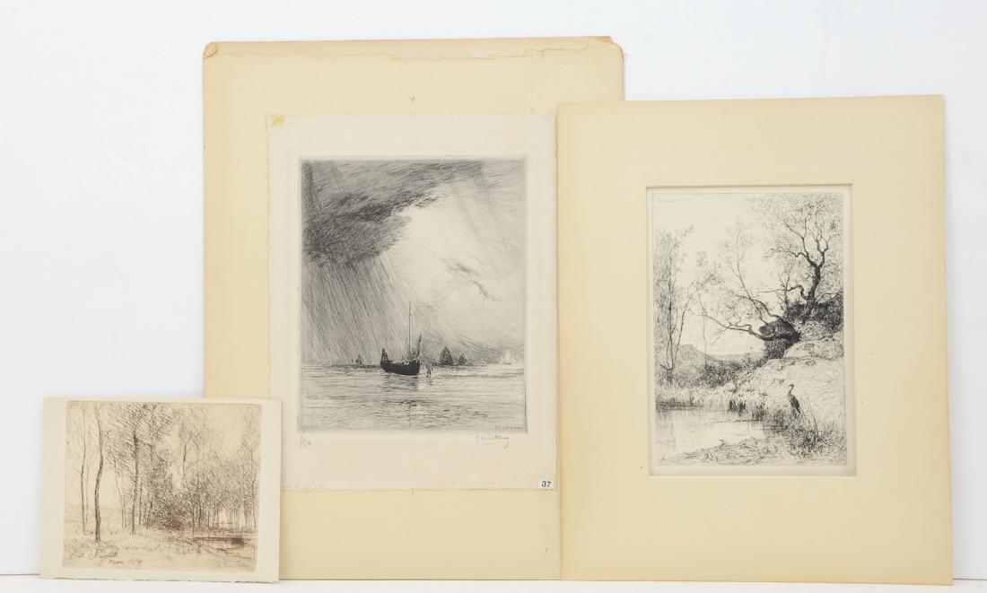 Group of 10 Etchings (1 of 9)