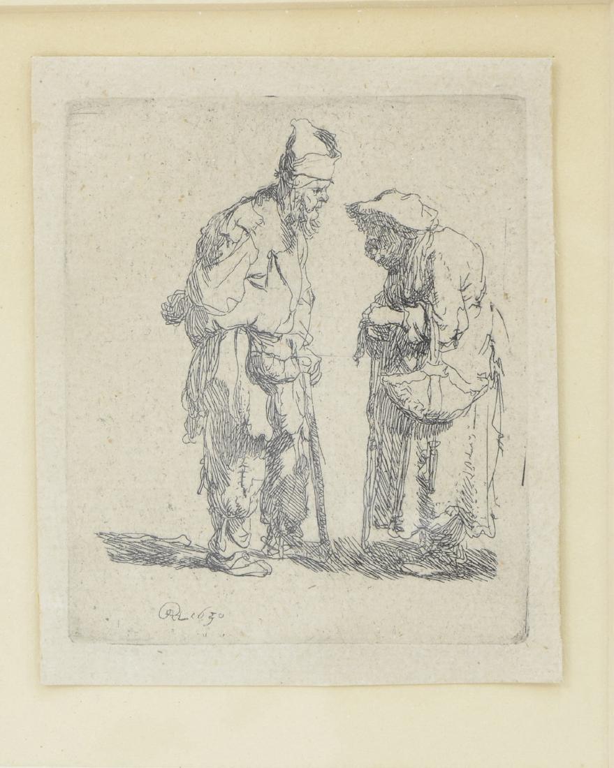 Rembrandt Van Rijn Beggars Conversing (1 of 5)
