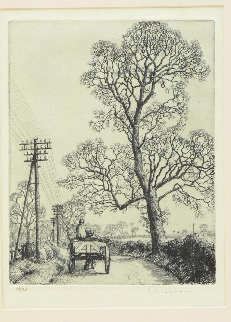 Stanley Roy Badmin Etching (1 of 4)