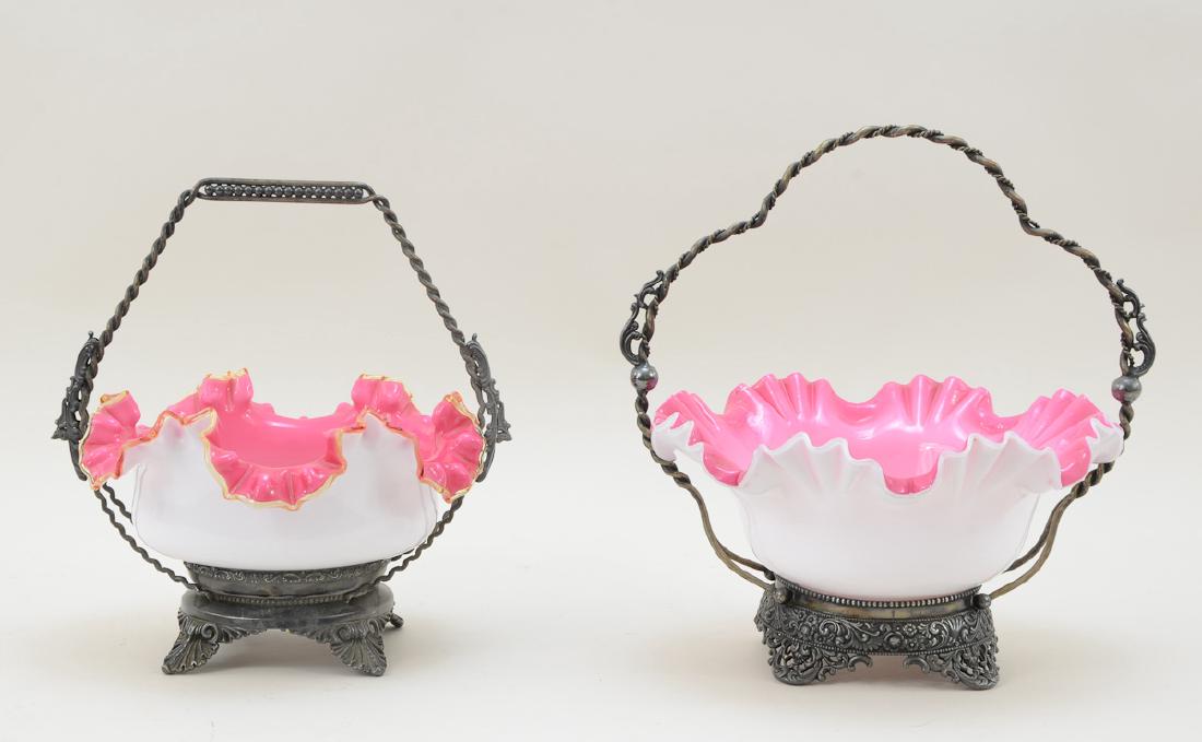 2 Bride's Baskets with inserts (1 of 9)