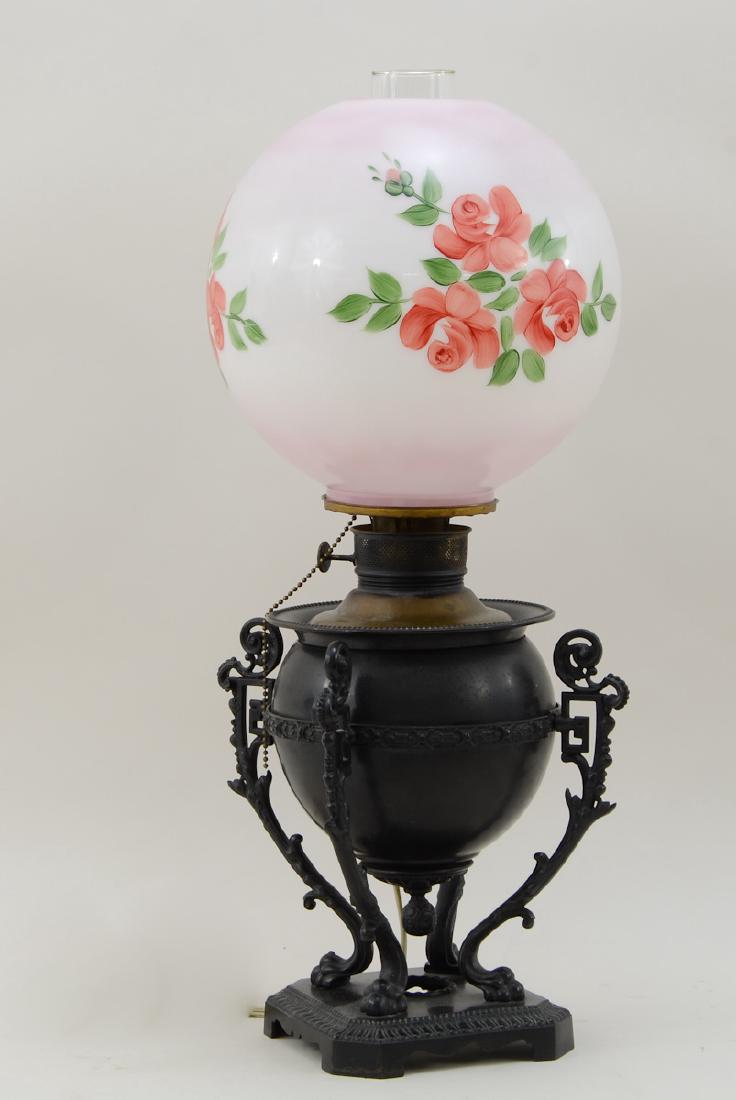 Antique Miller Banquet Lamp (1 of 3)