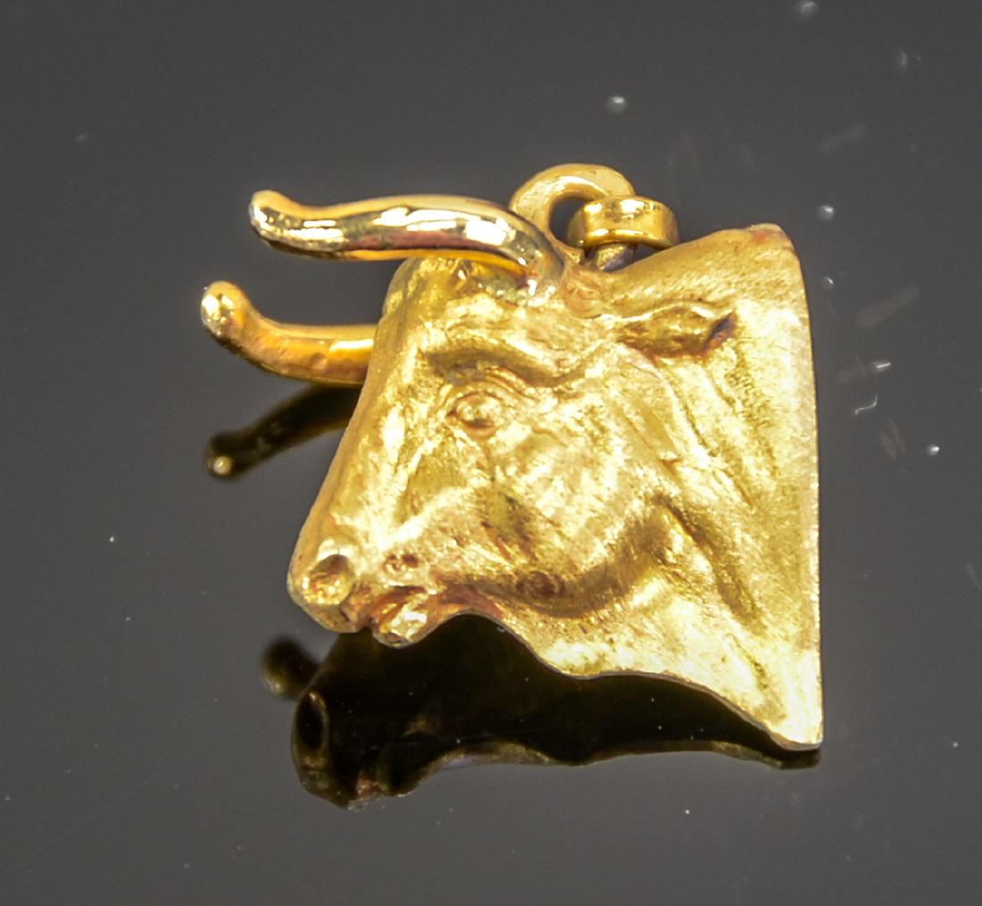18K Spanish Bull Charm (1 of 4)