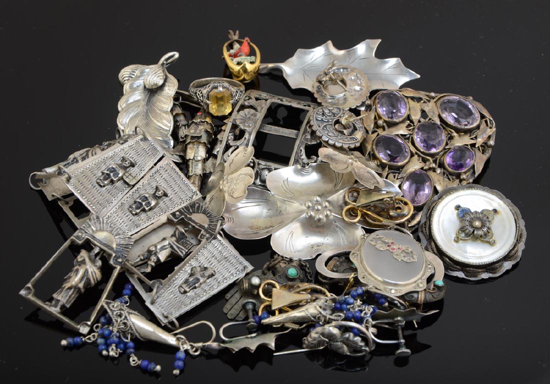 Vintage Silver Jewelry Group (1 of 3)