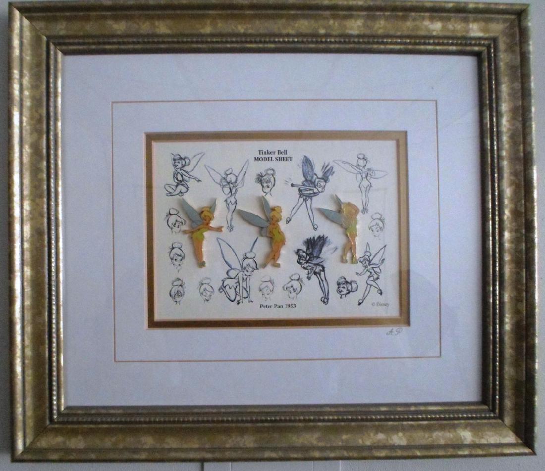 Disney Tinkerbell Sketches 3-Pin Set Limited Ed. (1 of 4)