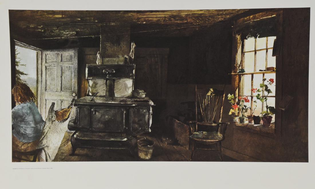 Andrew Wyeth: Woodstove From Christina's World (1 of 1)