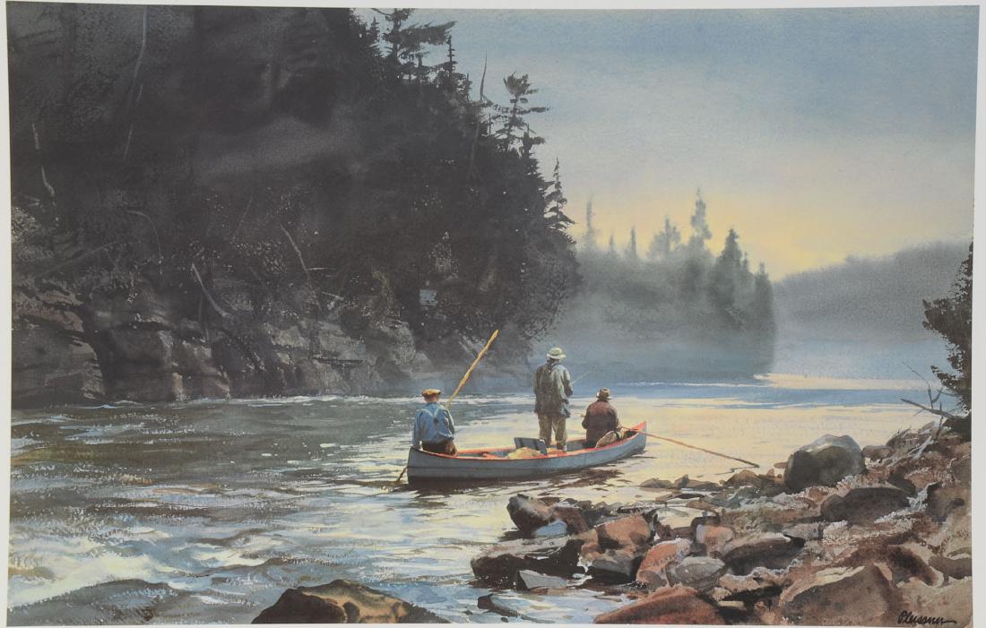 Ogden Pleissner Clandeboye Pool (1 of 2)