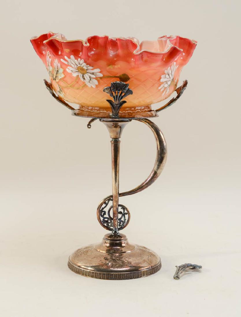 Rogers Smith Silverplate Brides Basket (1 of 4)