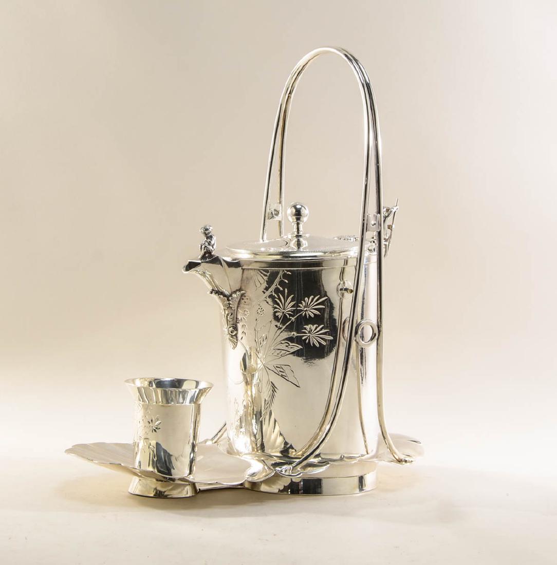 Antique Silverplate Ice Water Pitcher (1 of 5)