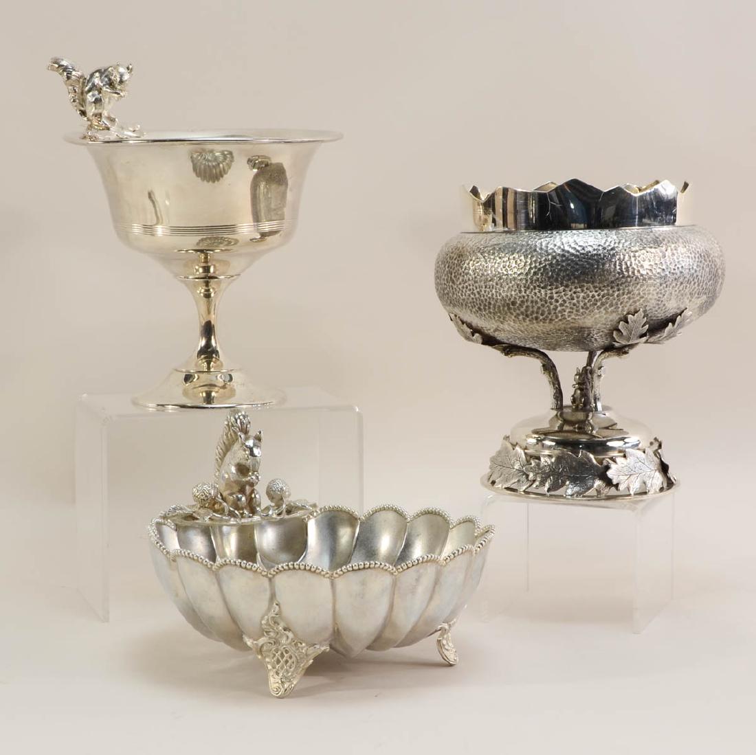 Three Silverplate Nut Bowls (1 of 5)