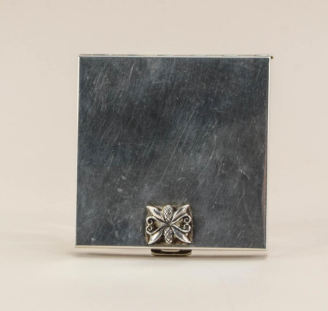 Georg Jensen Sterling Silver Compact (1 of 5)