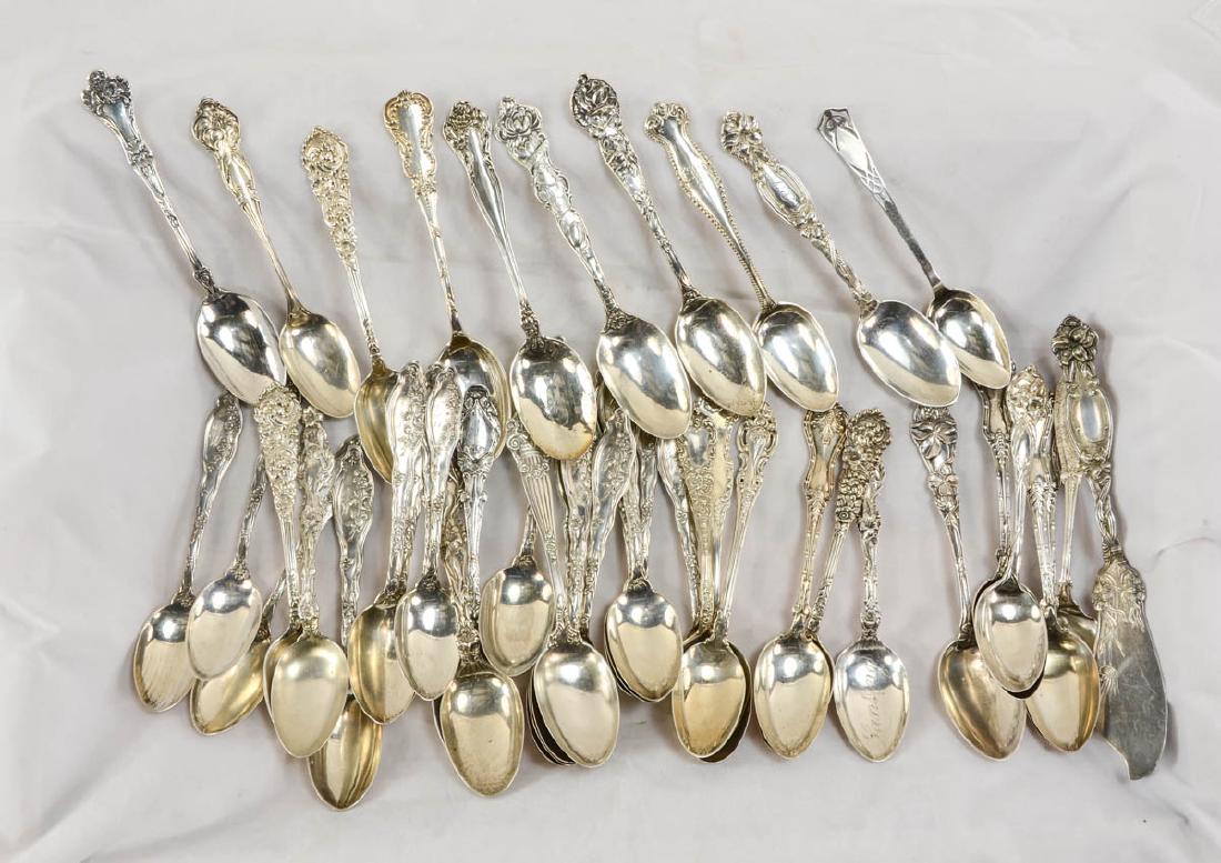 Victorian Sterling Silver Spoons (1 of 3)
