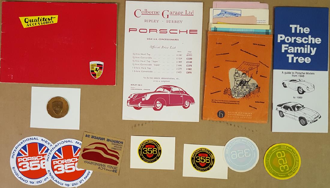 Misc Porsche items (1 of 4)