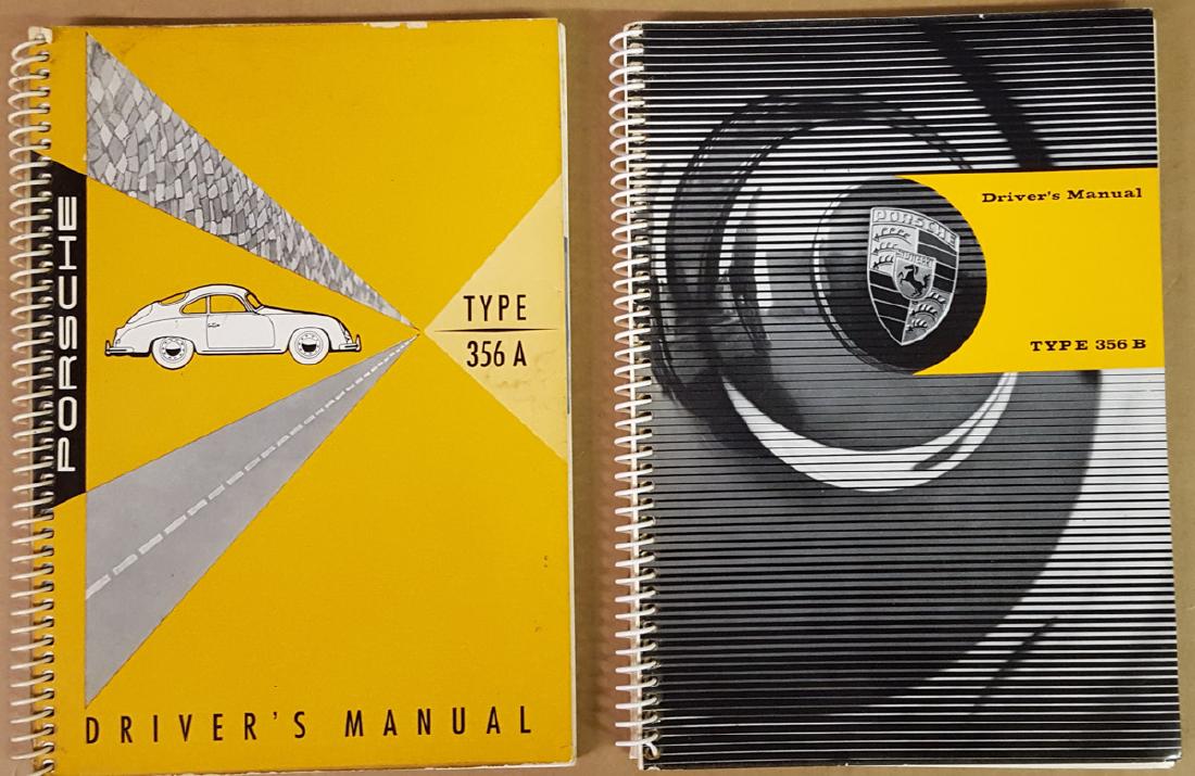 Two Porsche 356 manuals (1 of 3)
