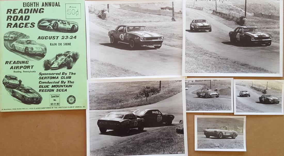 Race programs, photos, dash plaque (1 of 3)