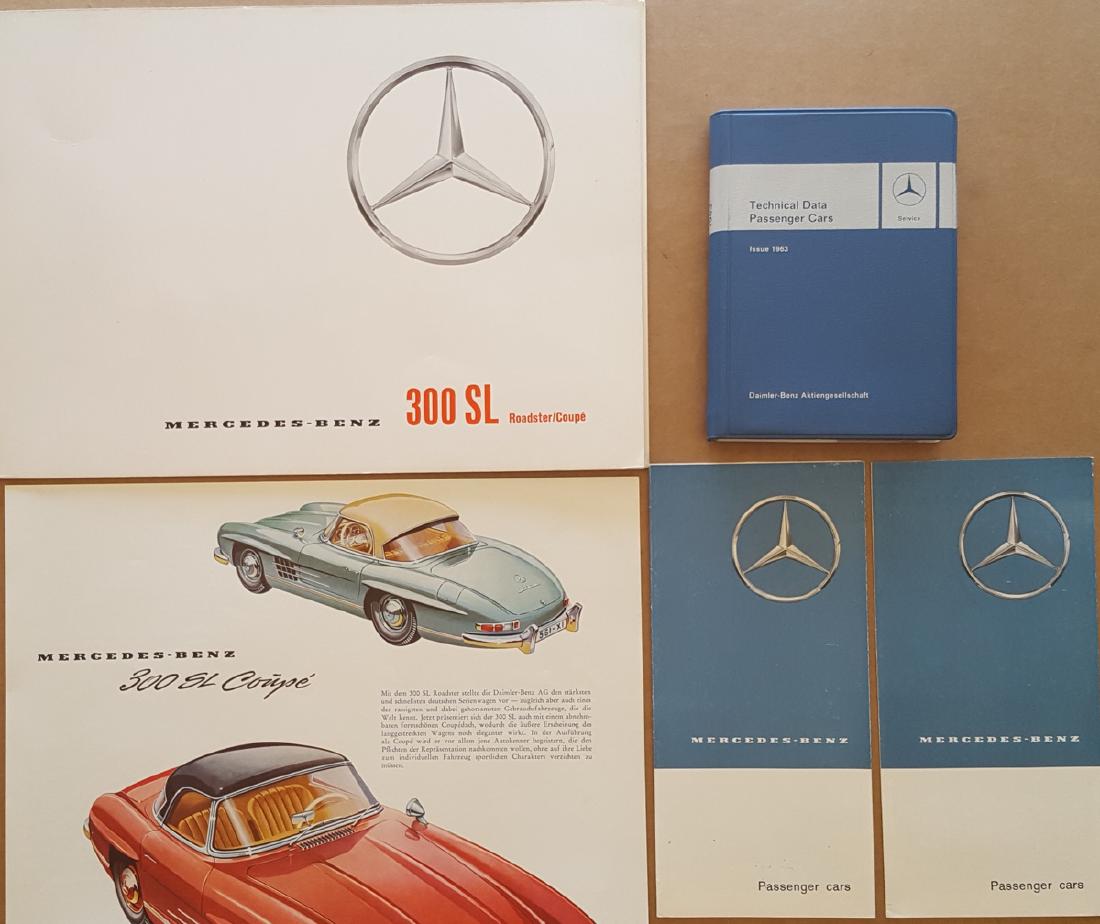 Merc Benz 300 SL disc brake items (1 of 2)