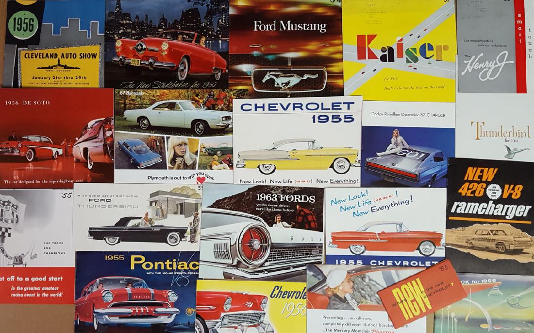 1950’s - 1960’s US car brochures (1 of 2)