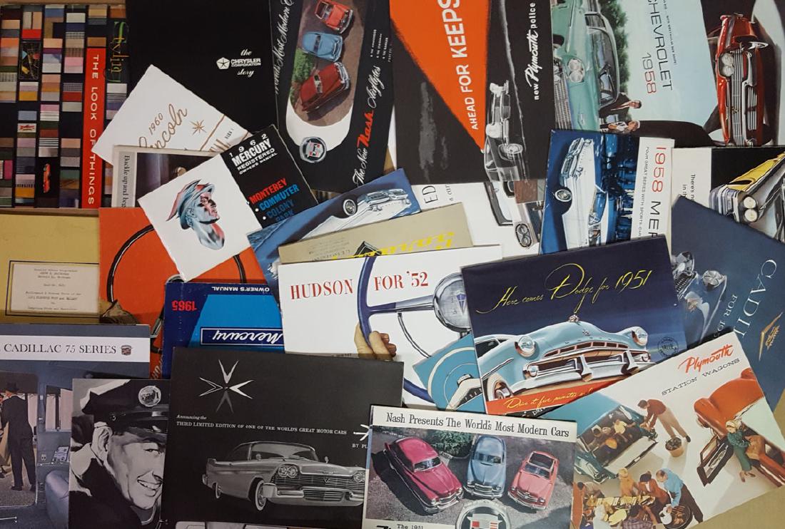 Lot of 1950’s-1960’s brochures (1 of 3)