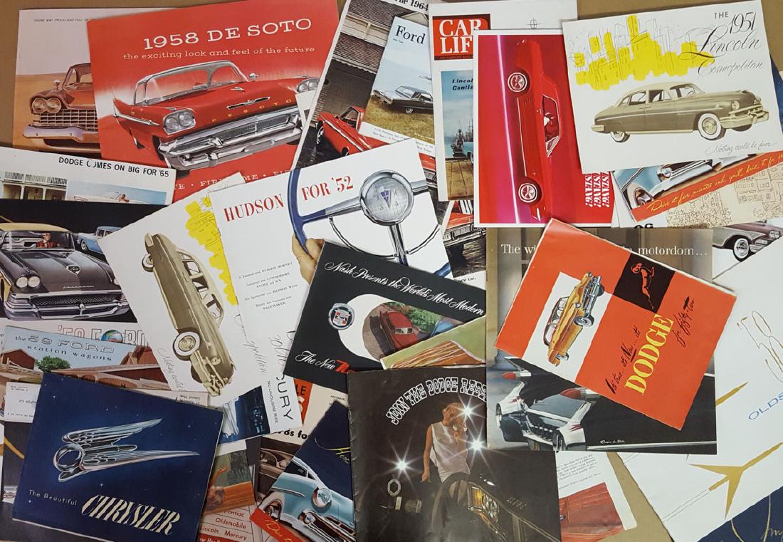 Lot of 1950’s-1960’s brochures (1 of 3)