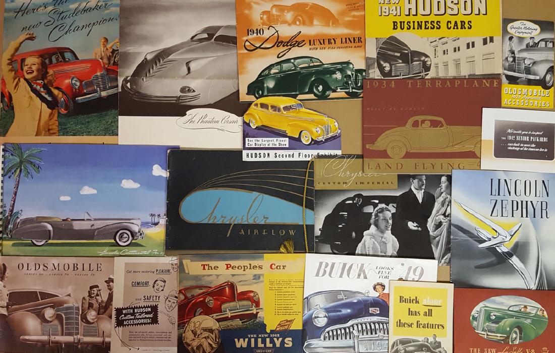 1934 - 1940’s brochures (1 of 2)