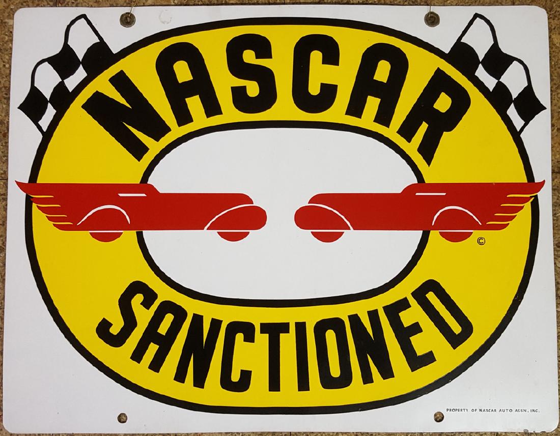 NASCAR double sided sign (1 of 3)