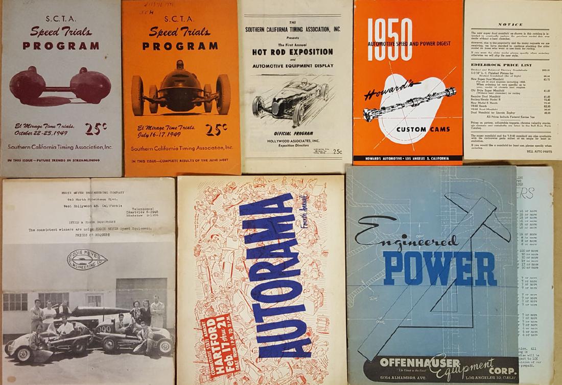 Misc race related programs, catalogs,  etc (1 of 3)