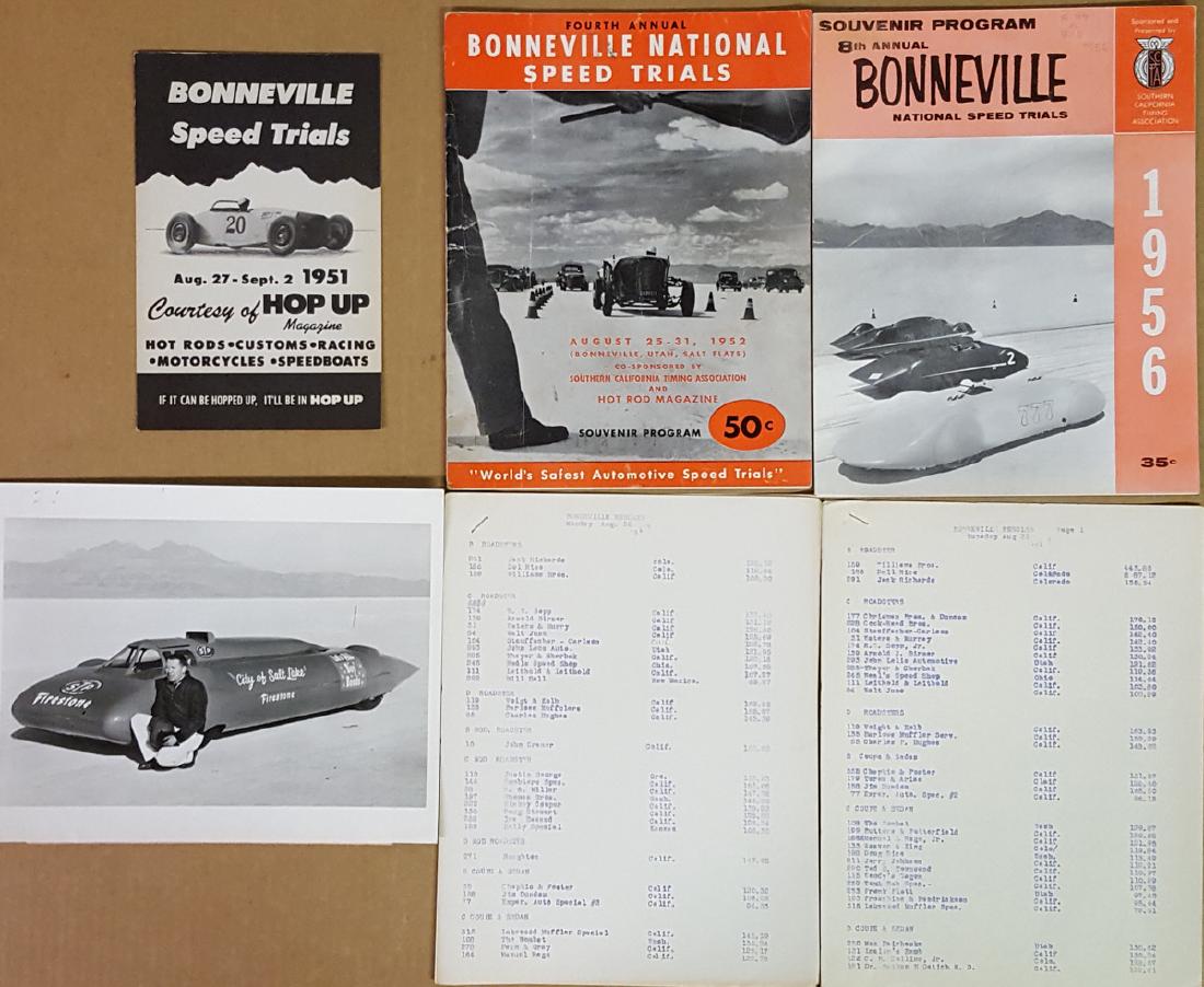 1950’s Bonneville photos, catalogs (1 of 3)