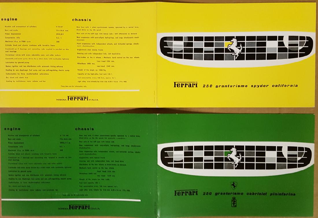 Ferrari 250 Cal Spyder and PF Cab broc (1 of 1)