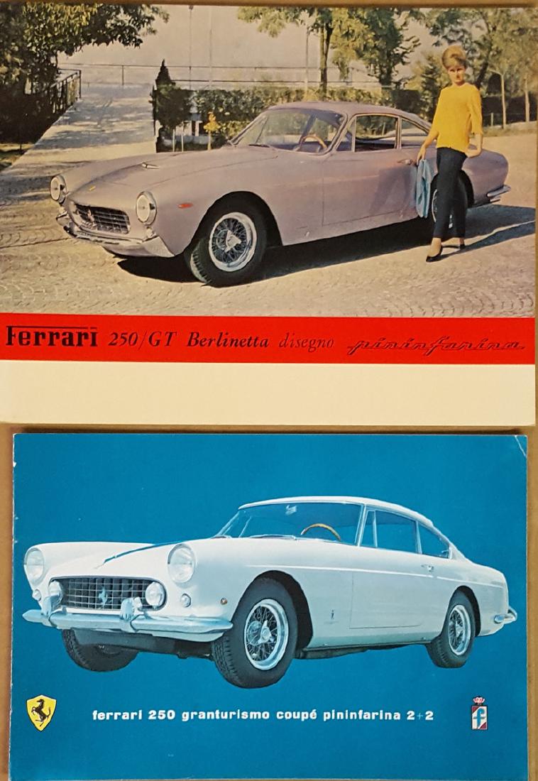Ferrari 250 Lusso and GTE brochures (1 of 1)