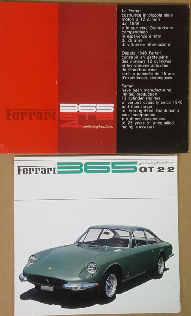 Ferrari 365 GTB/4 Daytona & 365 GT 2+2 (1 of 2)
