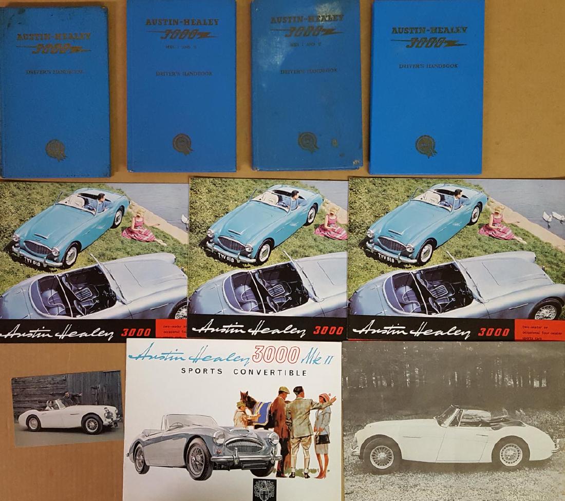 Austin Healey brochures and manuals (1 of 1)