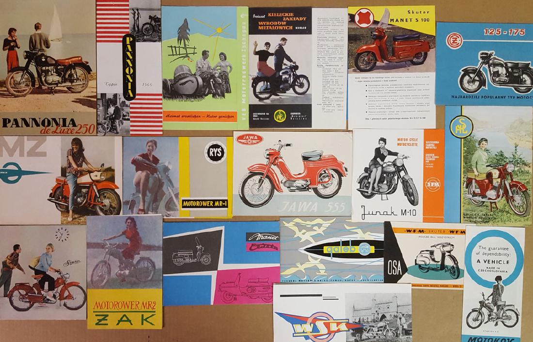 21 Eastern  Euro motorcycle brochures (1 of 2)