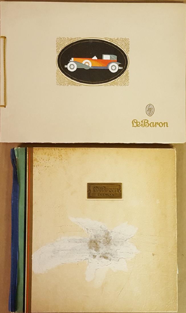 Two LeBaron presentation albums (1 of 3)
