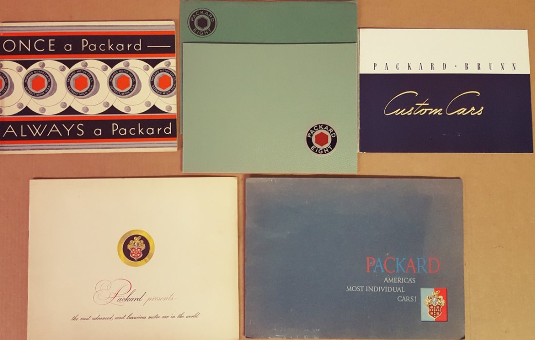 Misc 1930-1954 Packard brochues (1 of 3)